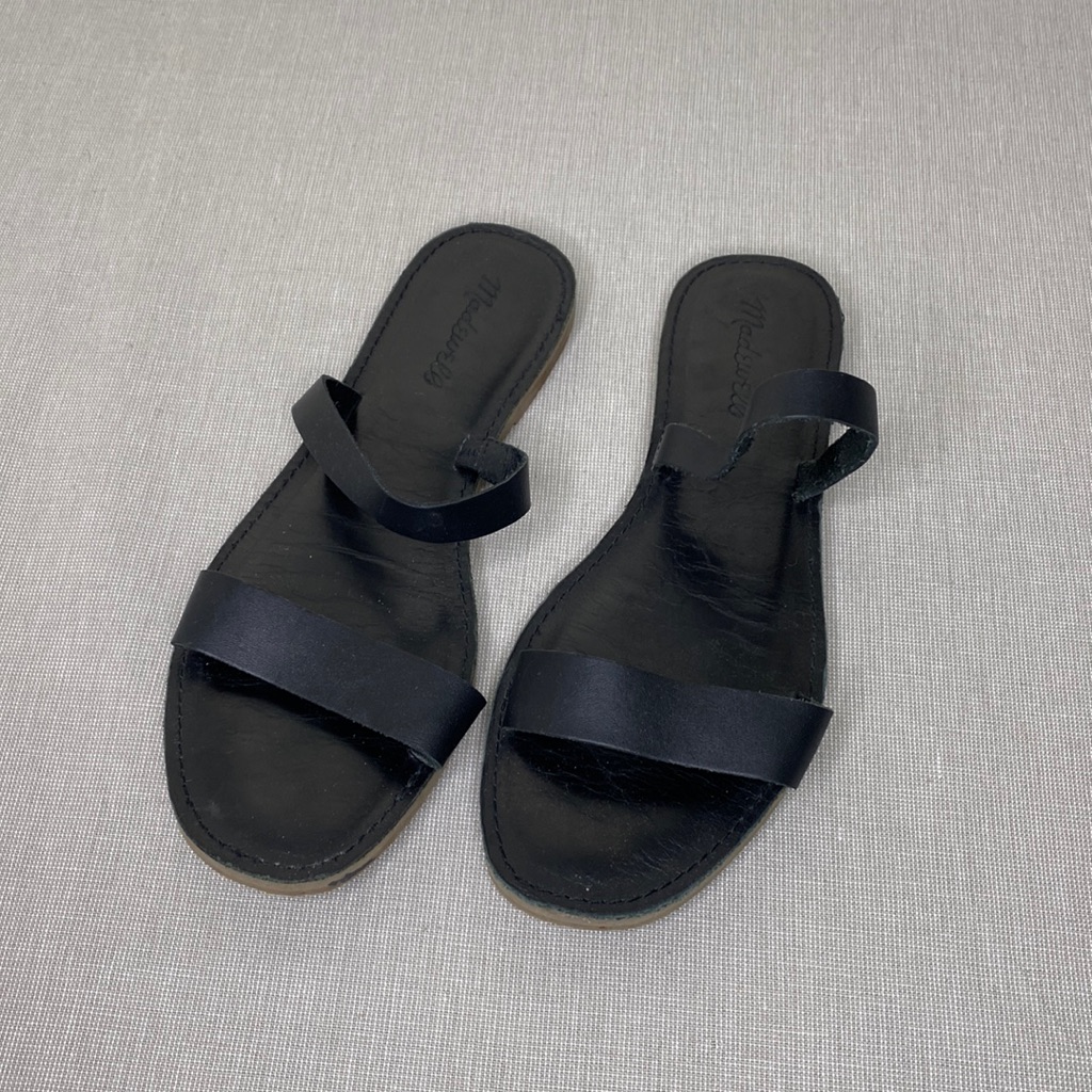 Madewell The Boardwalk Double-Strap Slide Sandal